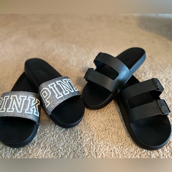 PINK Brand women’s slides size large (about a women’s 9-10) - Picture 1 of 1